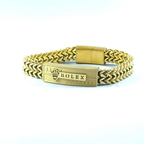 Luxury Gold-Plated Rolex-Inspired Bracelet – A Symbol of Prestige